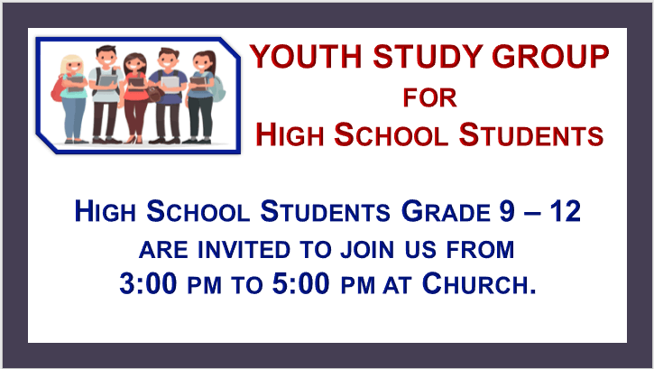 Youth Study Group for High School Students